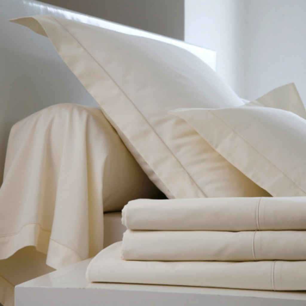 Standard Pillow case - Sateen Celadon - Blanc Des Vosges HK